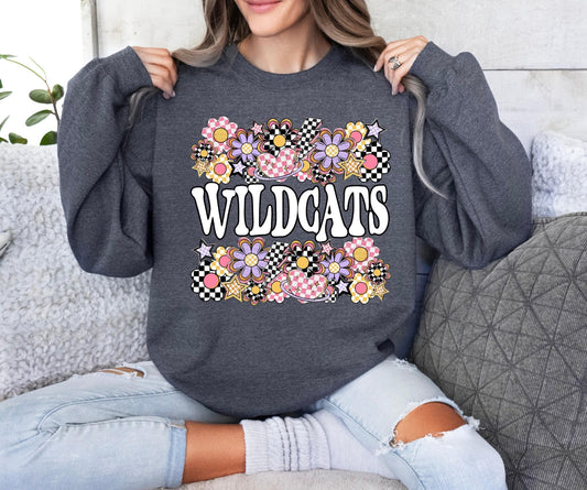 Wildcats (Funky Flowers Mascot) - DTF