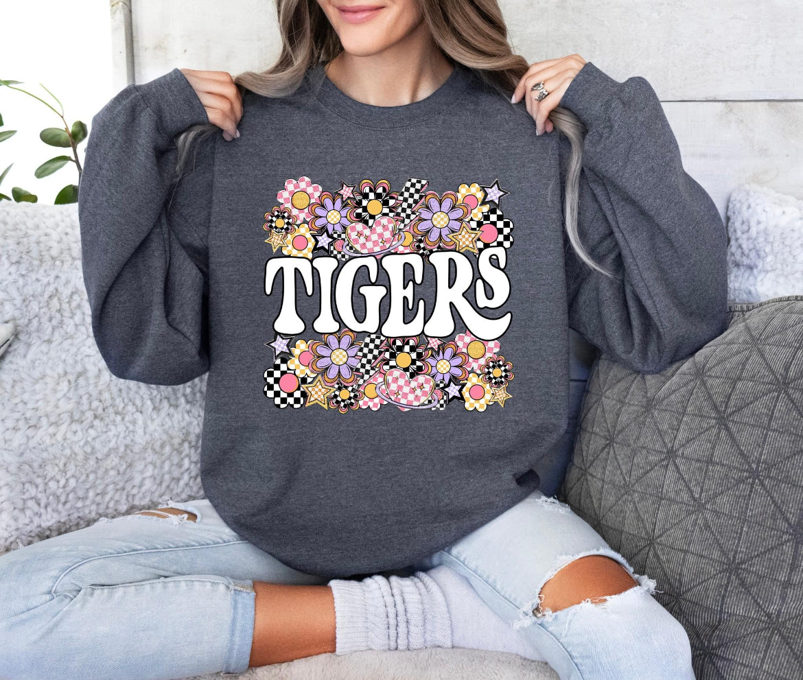 Tigers (Funky Flowers Mascot) - DTF