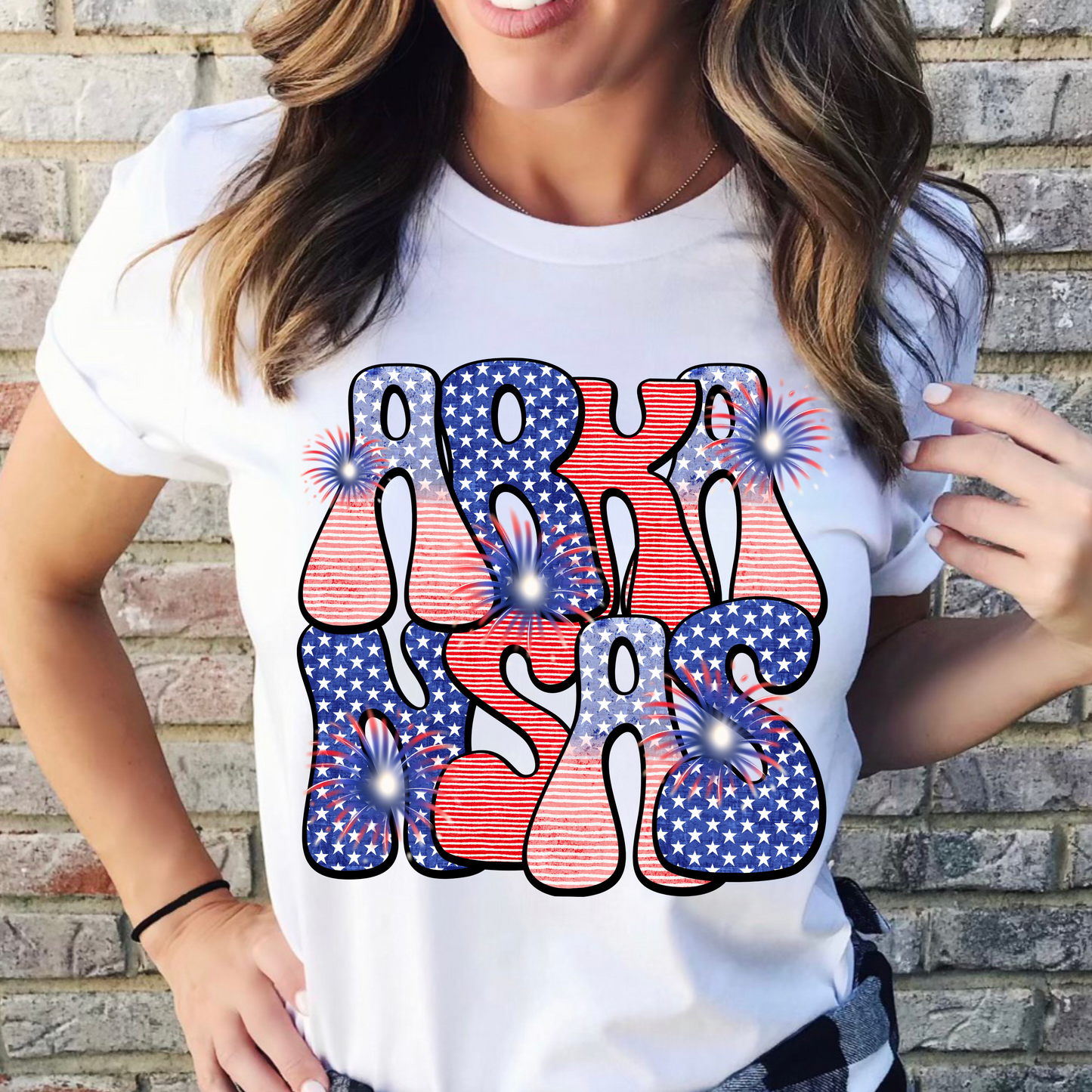 Arkansas (States - Patriotic) - DTF