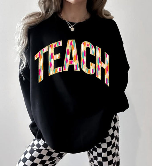 Teach (Bright Brushstroke) - DTF