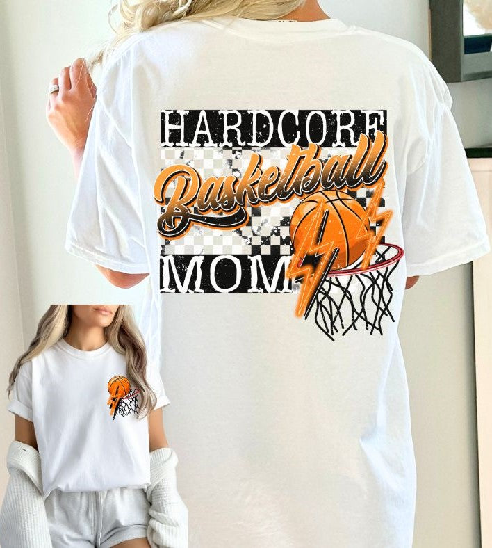 Basketball (hardcore sports - 2-in-1 front pocket/back design) - DTF