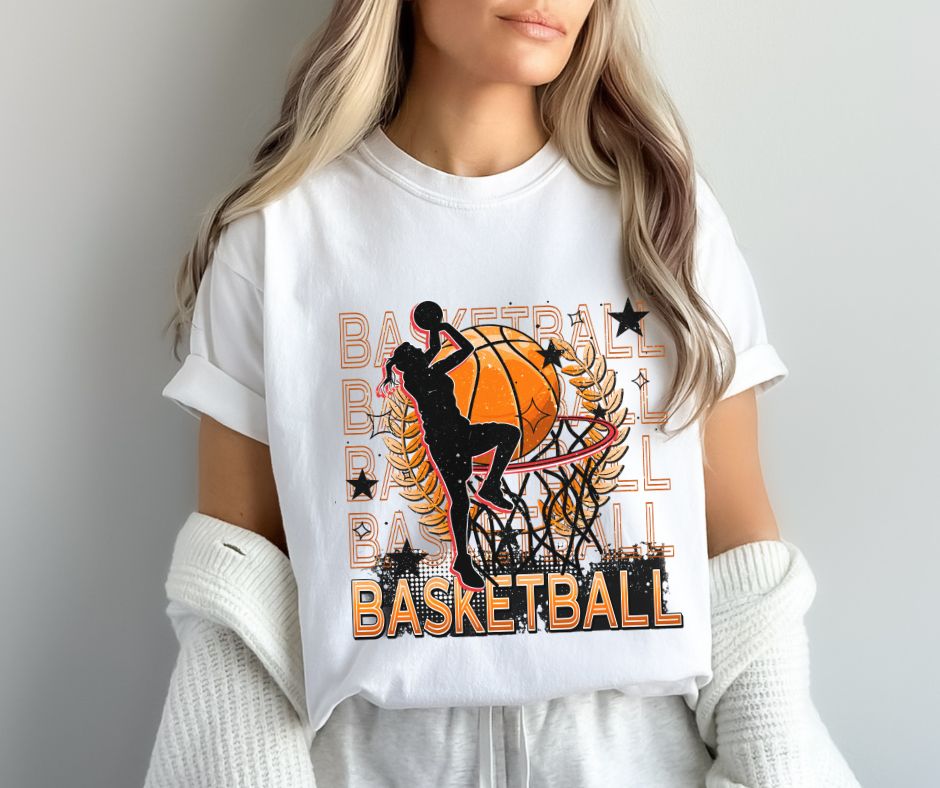 Basketball repeat (girl) - DTF