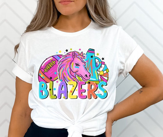 Blazers (Mascots - Bright Cheer and Football) - DTF