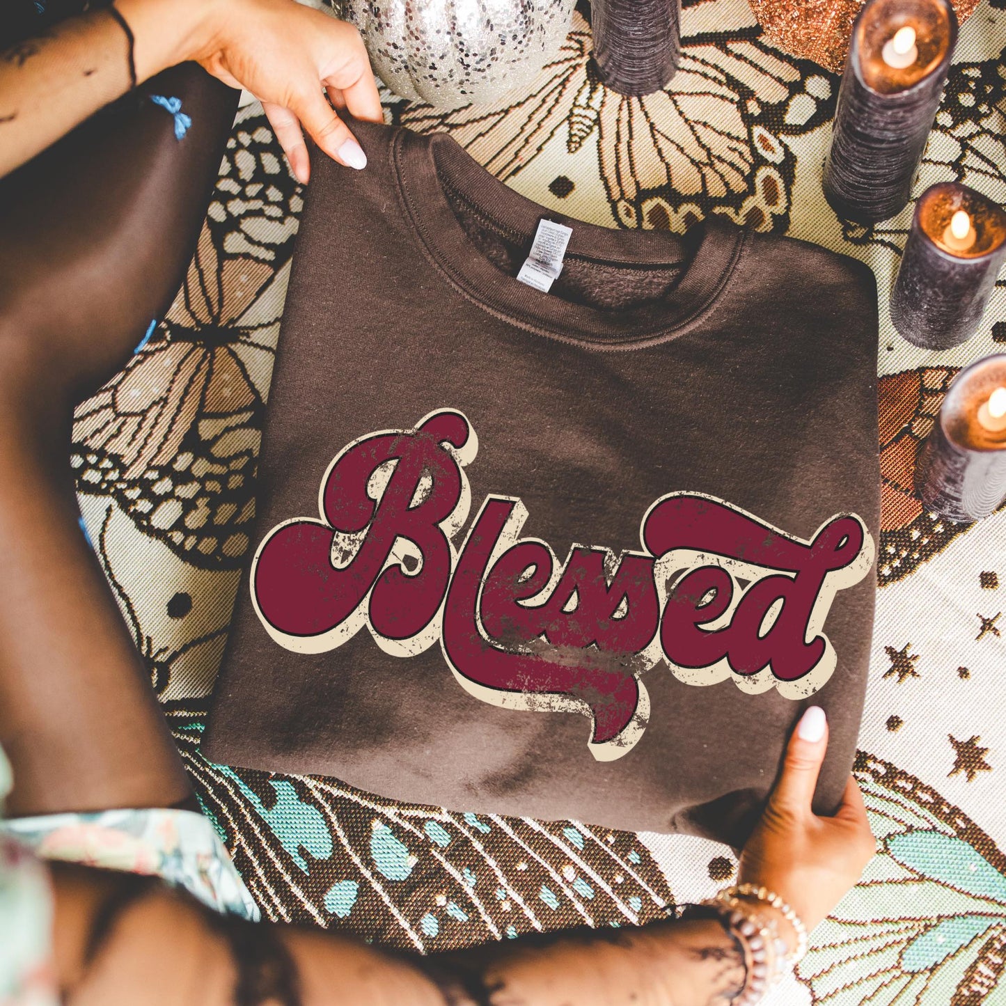 Blessed (Retro Distressed) - DTF