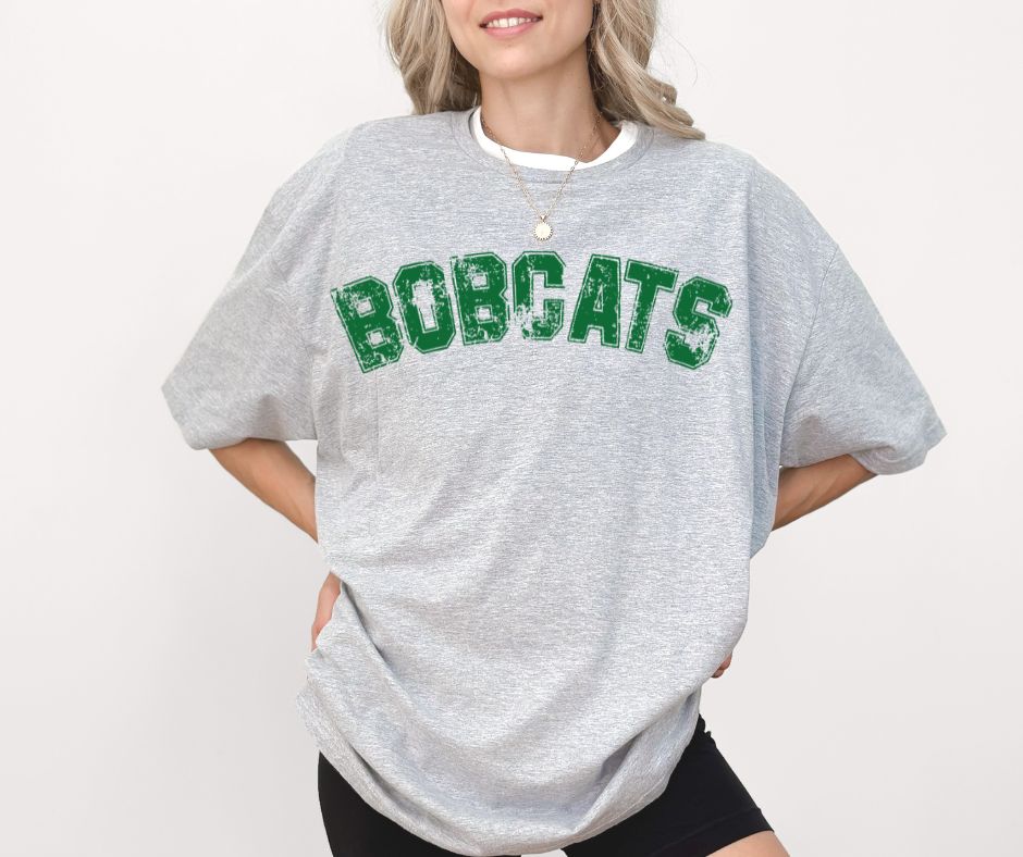 Bobcats (Distressed Arch) - DTF