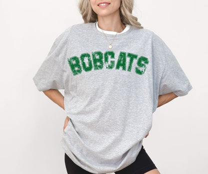 Bobcats (Distressed Arch) - DTF