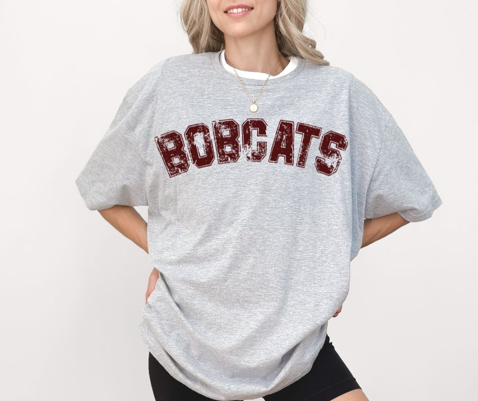 Bobcats (Distressed Arch) - DTF