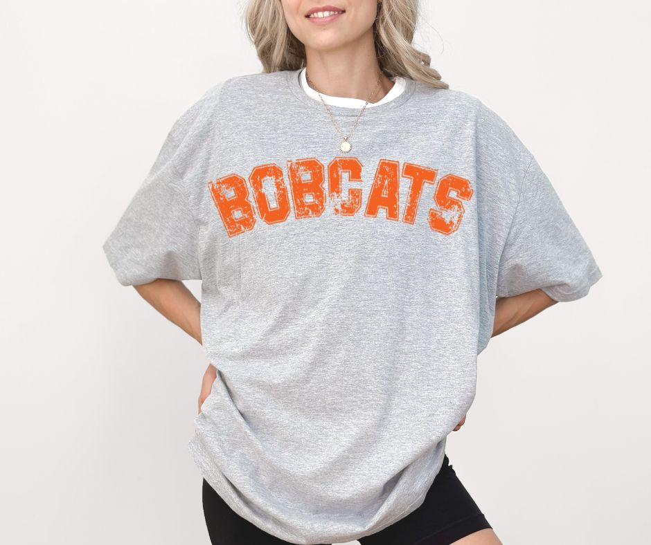 Bobcats (Distressed Arch) - DTF