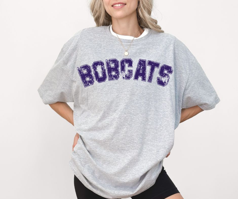 Bobcats (Distressed Arch) - DTF