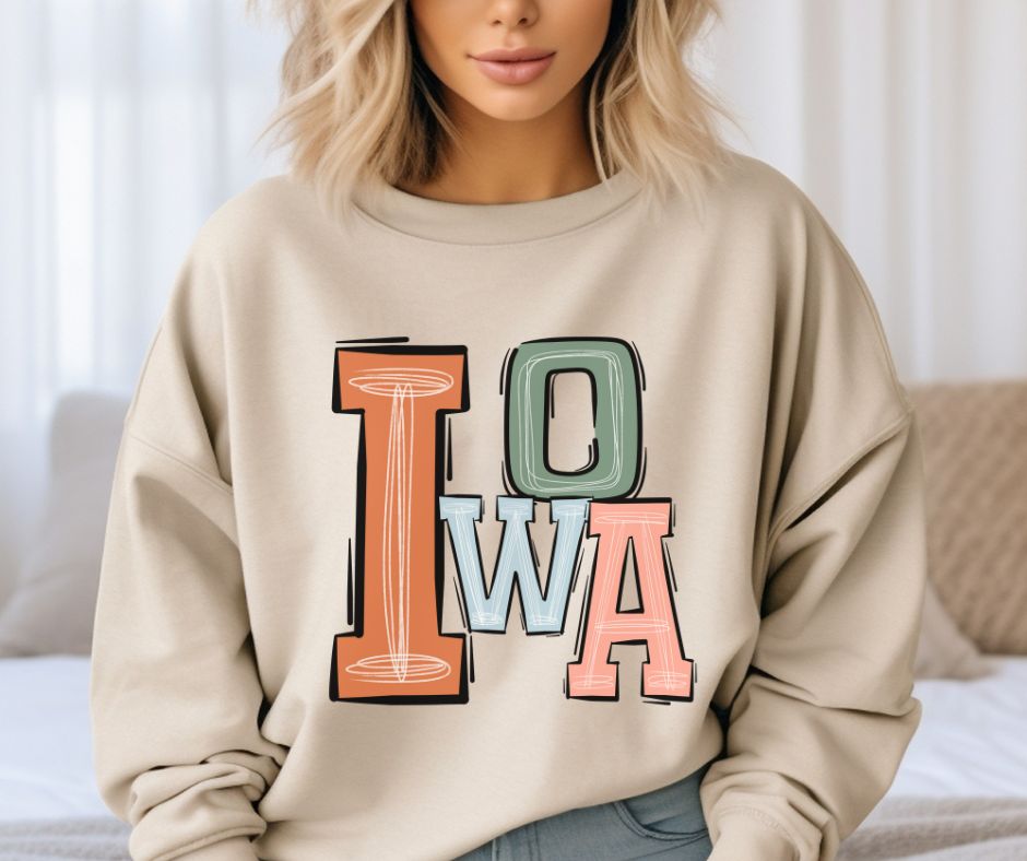 Iowa (Boho States) - DTF