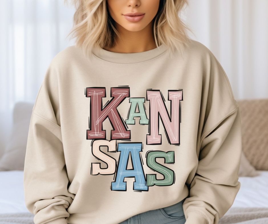 Kansas (Boho States) - DTF