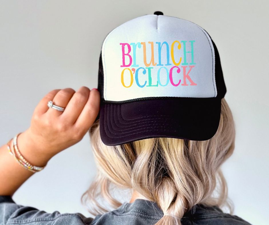 Brunch O'clock (distressed watercolor) - DTF