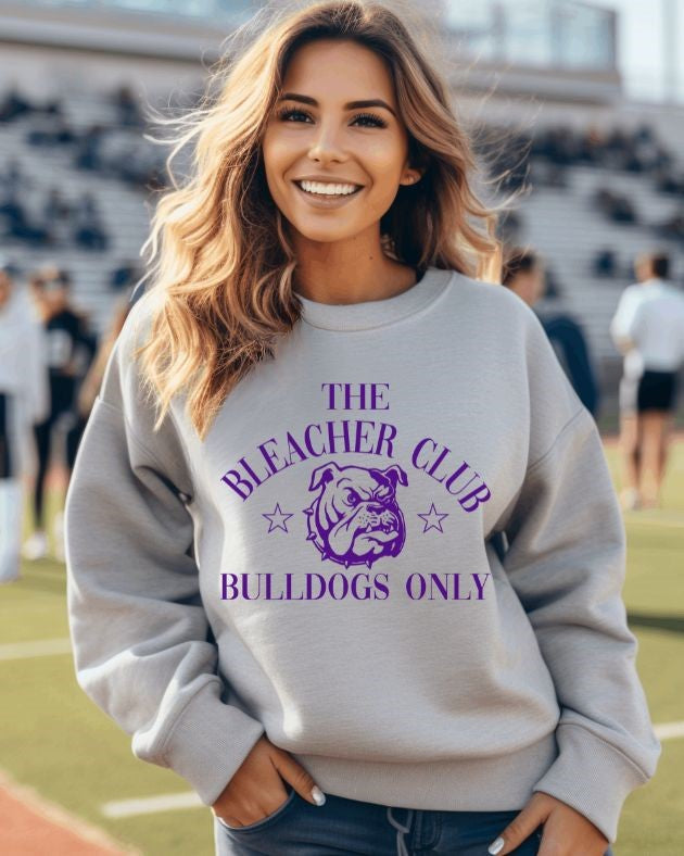 Bulldogs - Purple (Bleachers Club) - DTF