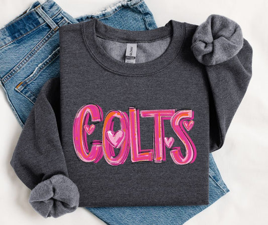 Colts (Pretty in Pink) - DTF