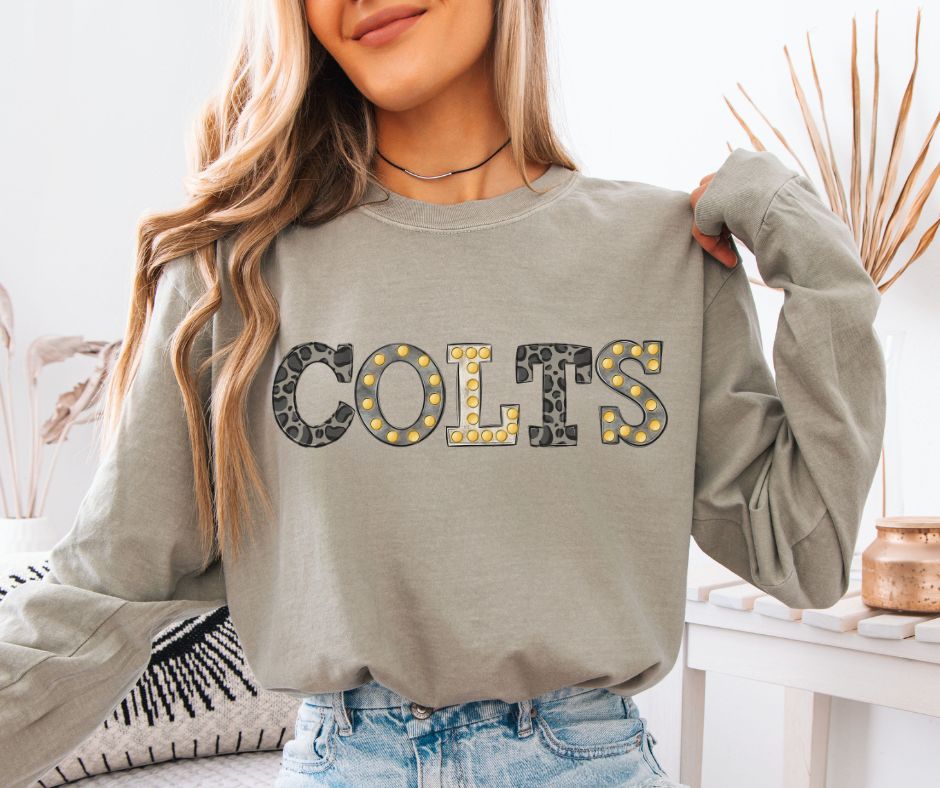 Colts (Neutral Marquee Mascot) - DTF