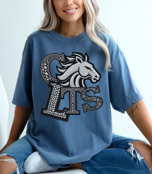 Colts (Faux Rhinestone Mascots) - DTF