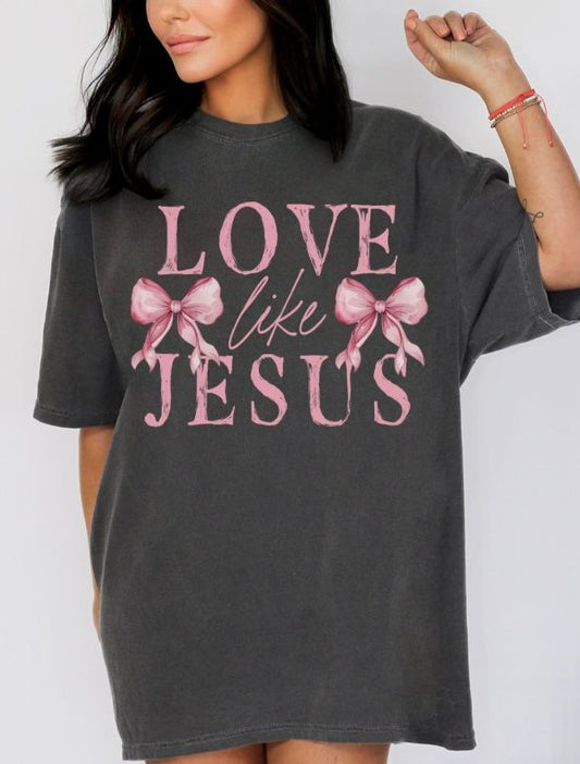 Coquette Love Like Jesus - DTF