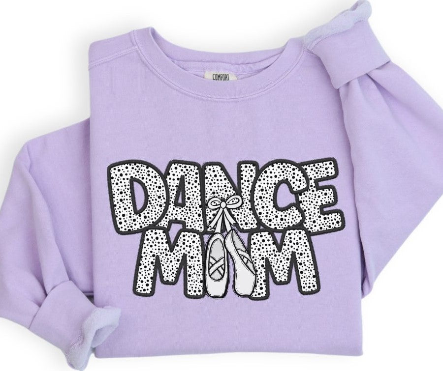 Dance Mom (Ballet Shoes - Dalmatian Dots) - DTF