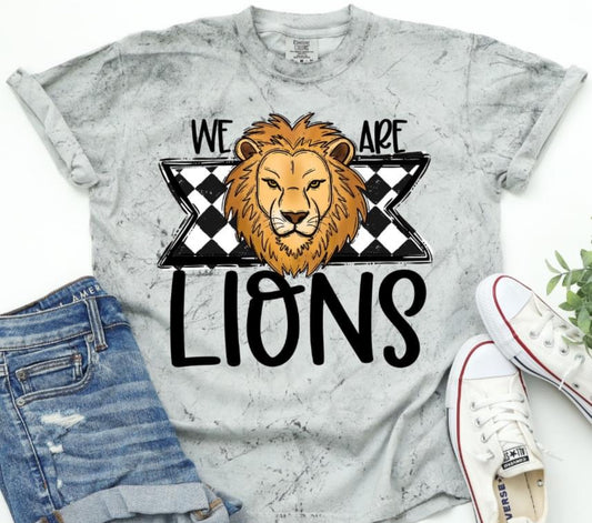 Lions (WE ARE Mascots) - DTF