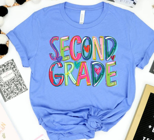 Second Grade (Cheery Designs - School) - DTF