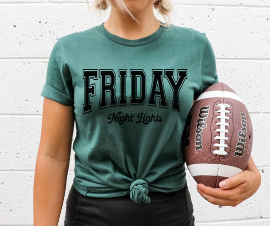 Friday Night Lights (black) - single color SPT