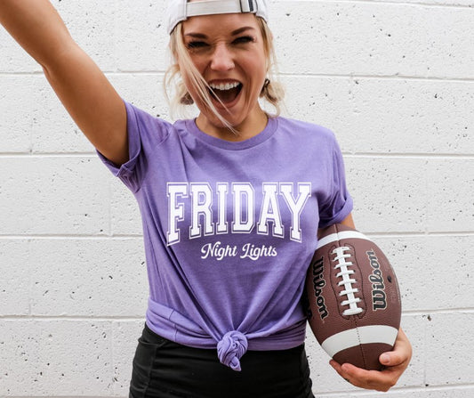 Friday Night Lights (white) - single color SPT