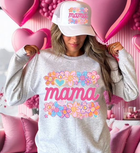 Mama (Floral Heart Valentine Family Names) - DTF