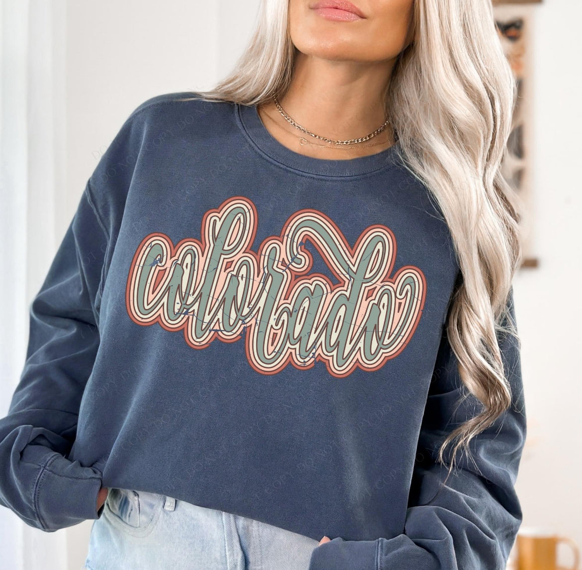 Colorado (boho stacked distressed) - DTF