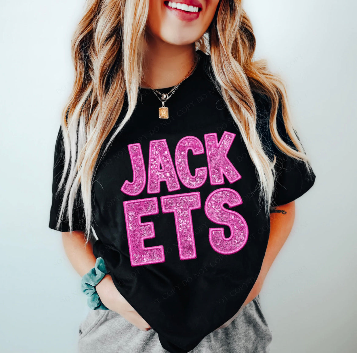 Jackets Mascot (Sequins/Embroidery look) - DTF