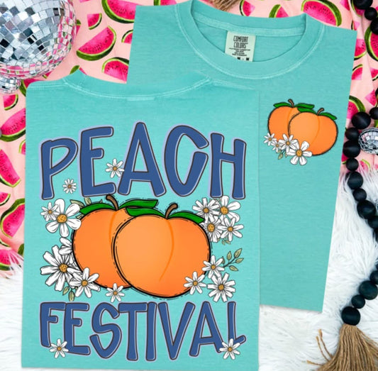 Peach Festival (2-in-1 front/back combo) - DTF