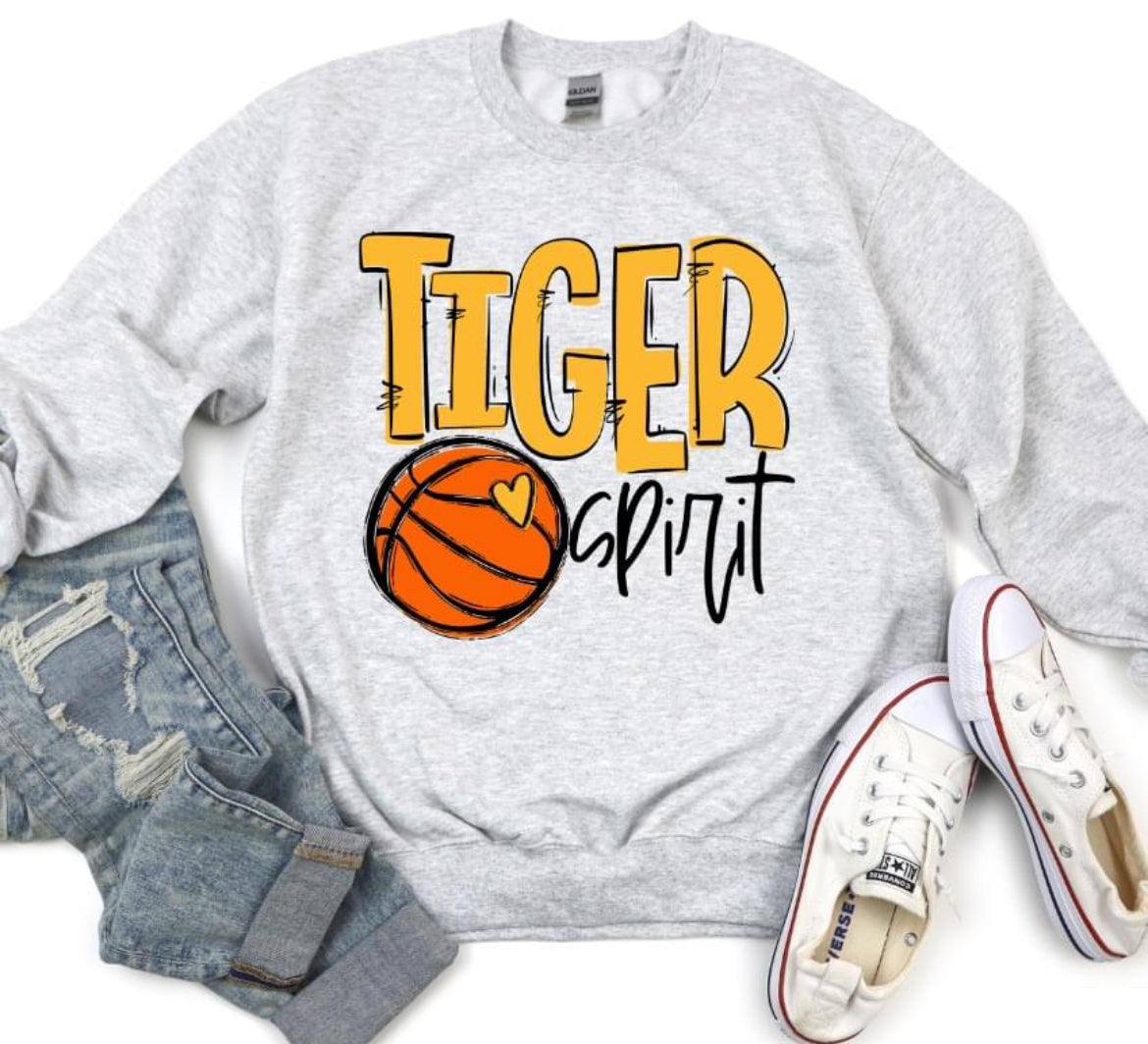 Team Go Spirit Tigers (Basketball - Yellow Gold) - DTF