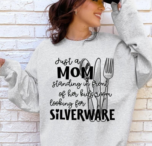 Just a Mom looking for silverware - DTF