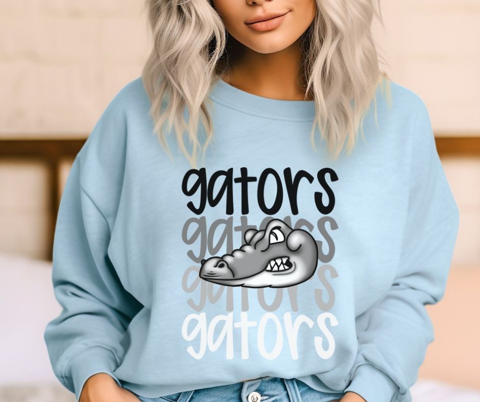 Gators (Monochromatic Mascots) - DTF