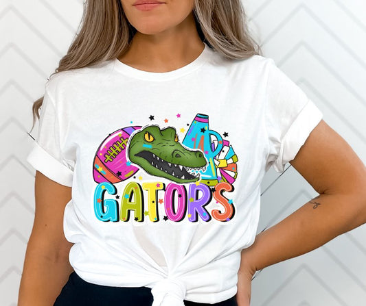 Gators (Mascots - Bright Cheer and Football) - DTF