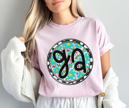 GA (Georgia Spring Floral and Dot State) - DTF