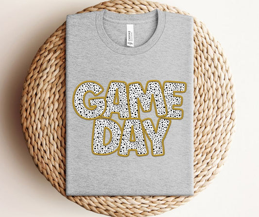 Game Day Dalmatian (Gold) - DTF