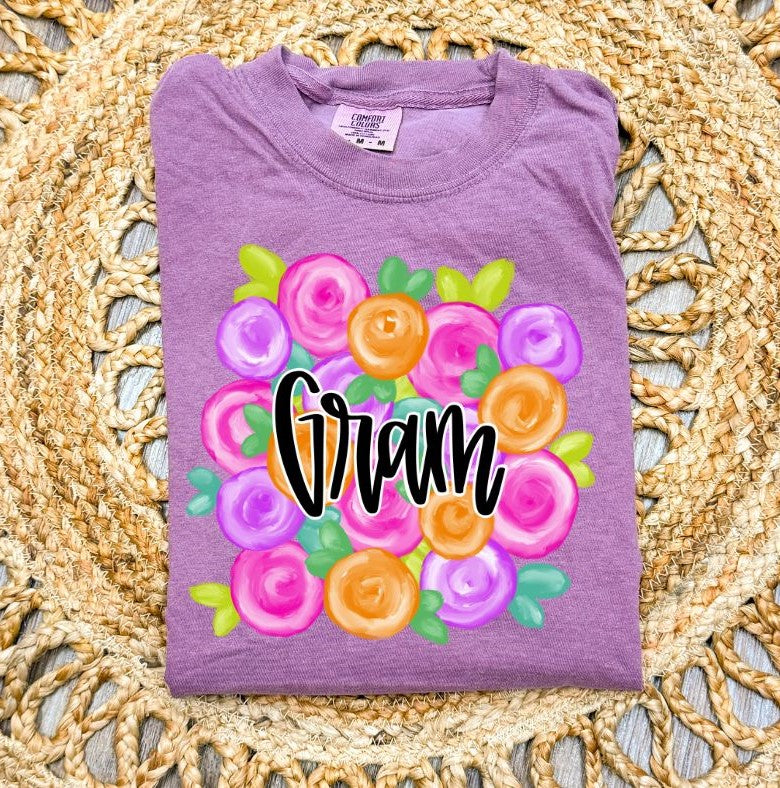 Gram (Mother's Day Floral) - DTF