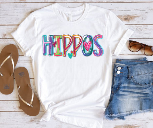 Hippos (Cheery Designs - Mascot) - DTF