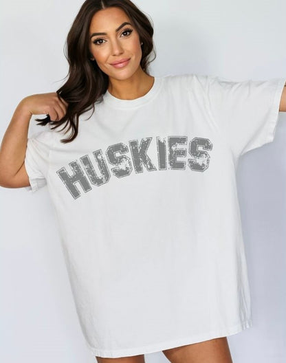 Huskies (Distressed Arch) - DTF