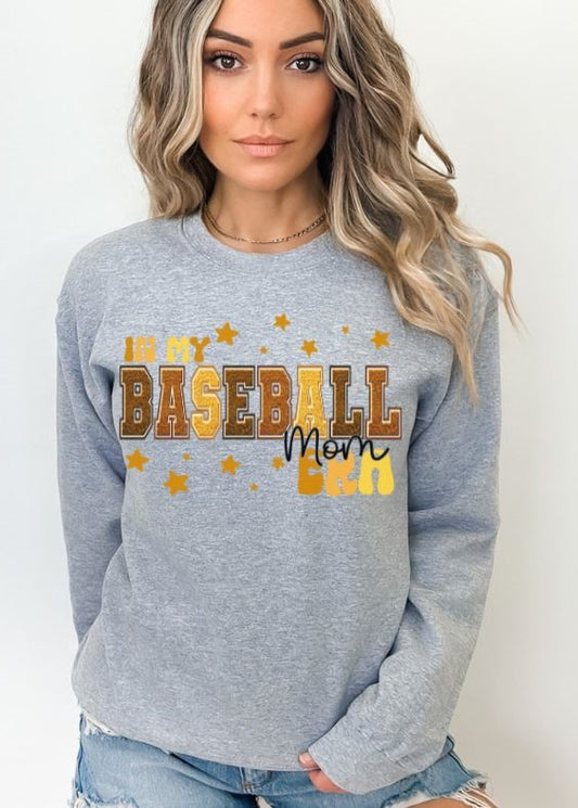 In my Baseball Mom Era (Gold) - DTF