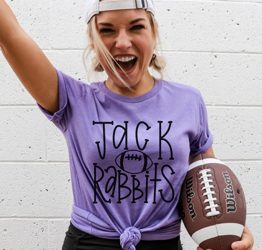 Jackrabbits (Mascots Doodle Football) - DTF