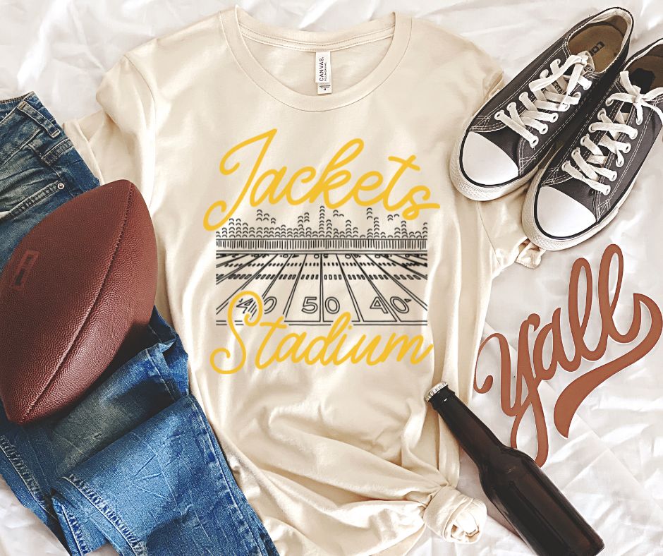 Jackets - Yellow Gold (Mascots Stadium) - DTF