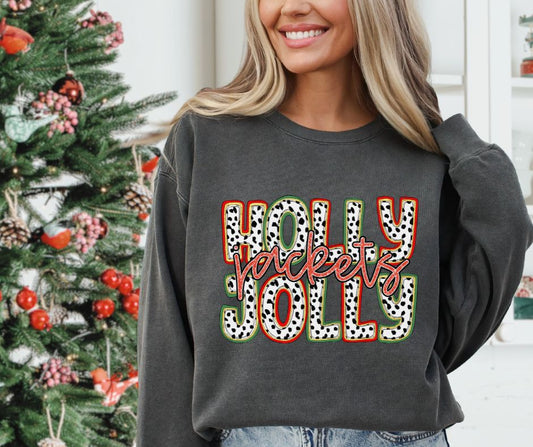 Jackets (Christmas Holly Jolly Mascot) - DTF