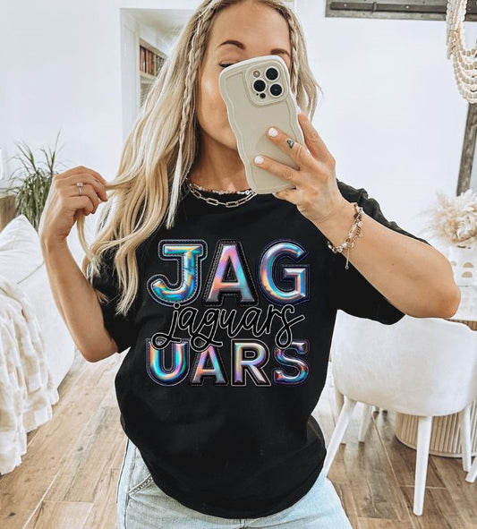 Jaguars (Holographic Mascots) - DTF