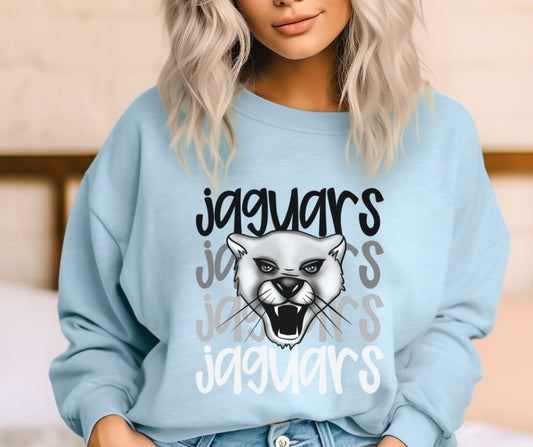 Jaguars (Monochromatic Mascots) - DTF