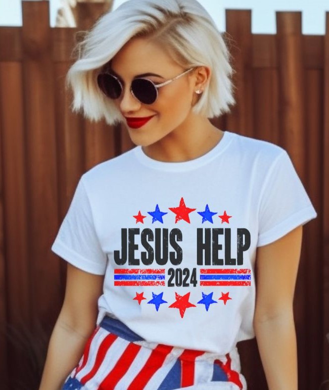 Jesus Help 2024 - DTF