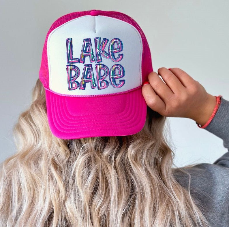 Lake Babe (Splatter Paint) - DTF