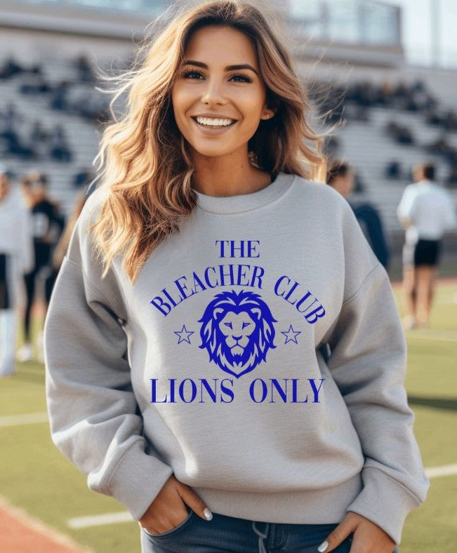 Lions - Royal Blue (Bleachers Club) - DTF