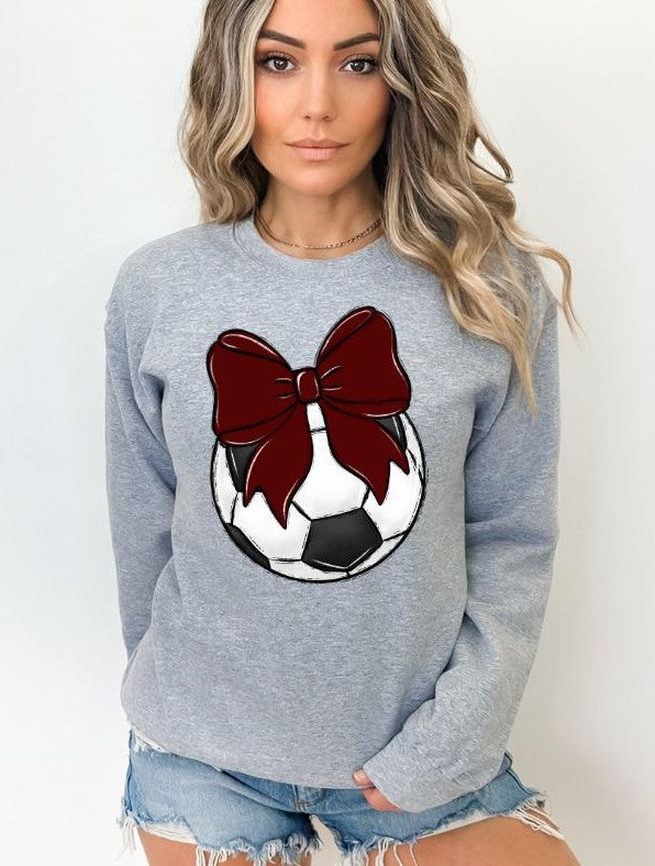 Bows and Balls (Soccer)  - DTF