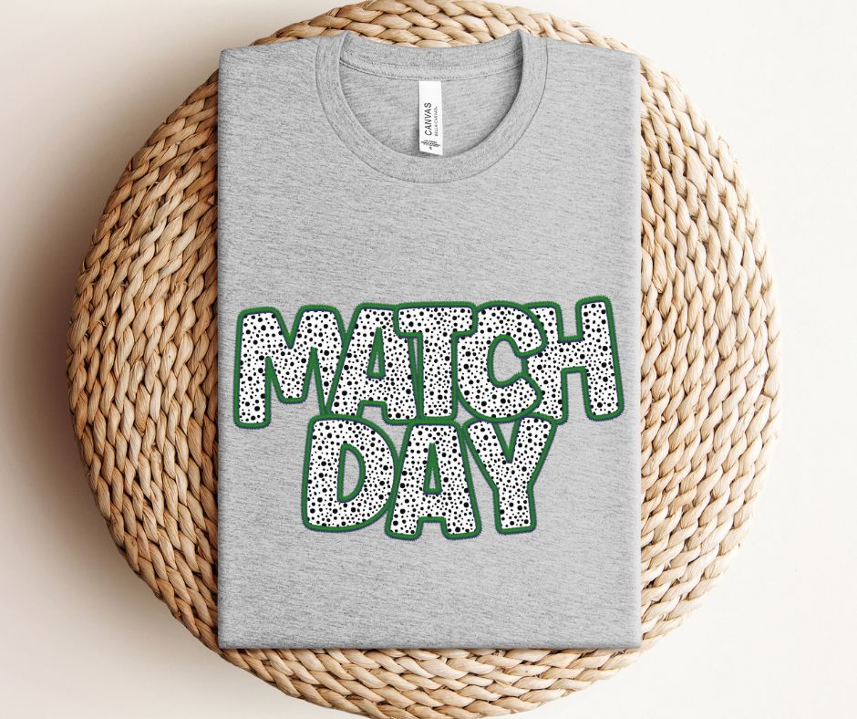 Match Day Dalmatian (Green) - DTF